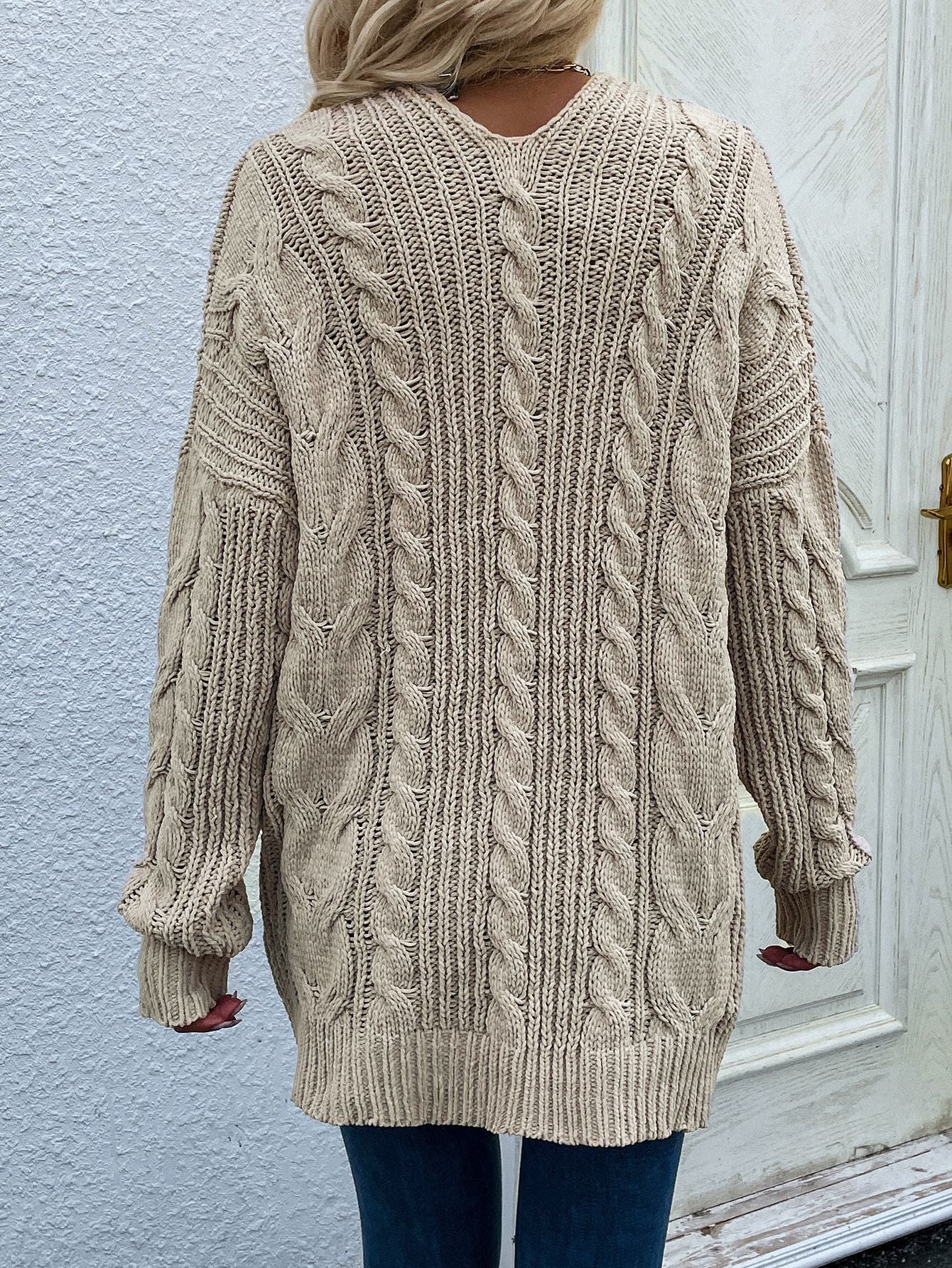 Luxurious Cozy Cable-Knit Cardigan ( 6 Colors)