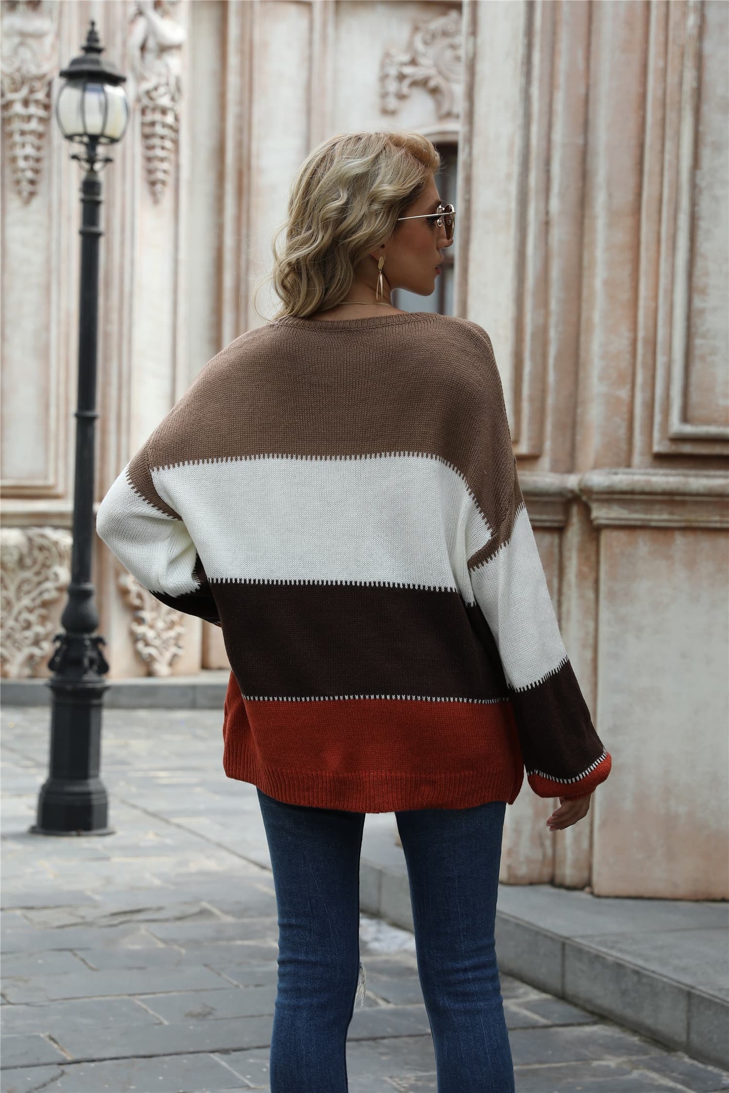 3 Cozy Color Block Sweater