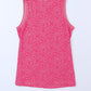 Dot Tunic Tank Shirt ( S - 2X / 5 Colors )