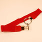 Circle Buckle Vegan Belt ( 3 Colors)