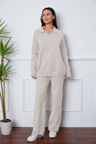 Cozy Winter Sweater Pants Outfit (5 Colors)
