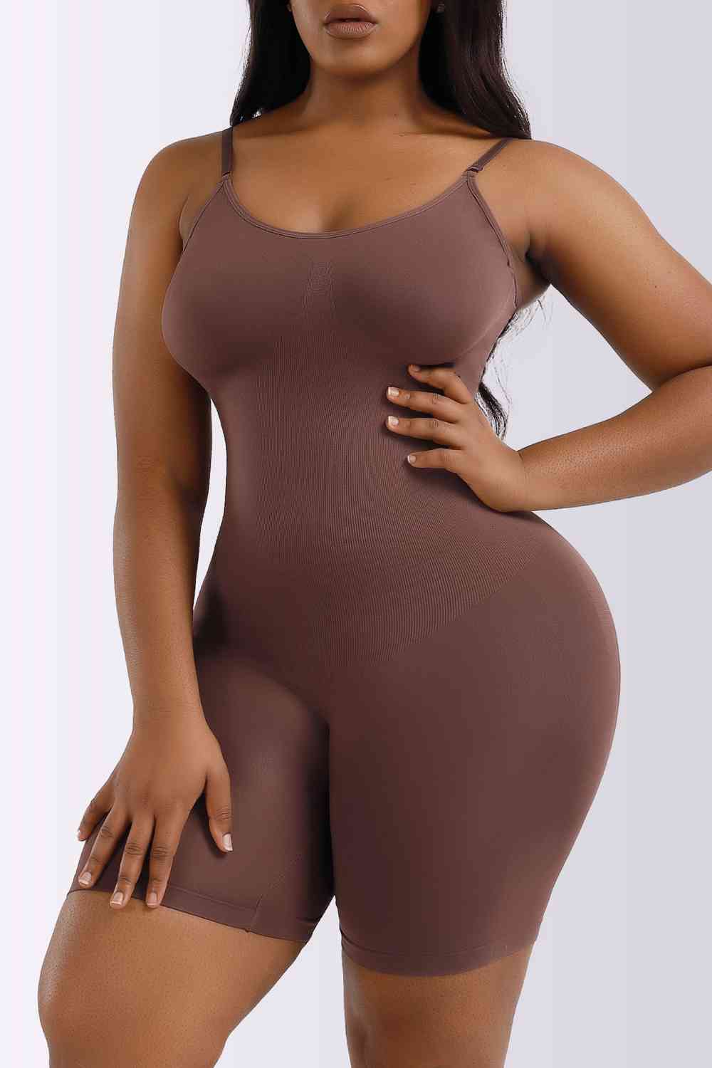 3 Spaghetti Strap Body Shaper Romper