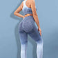 Chic Gradient Athleisure Tank Outfit